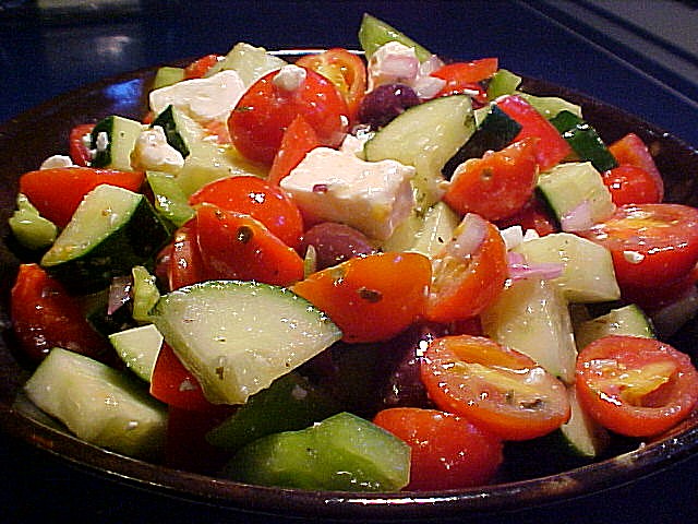 Cucumber – Tomato – Pepper Salad