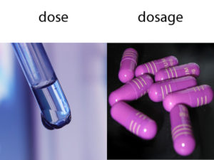 dose-vs-dosage
